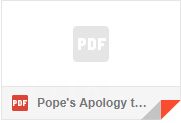 Pope’s Apology to Oceania PDF