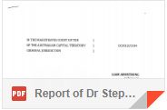 Report of Dr Stephen Allnutt dated 10 April 2012